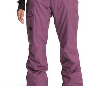 The North Face Freedom Insulated Ski Pant (Woman's) Regular Size L Pikes Purple